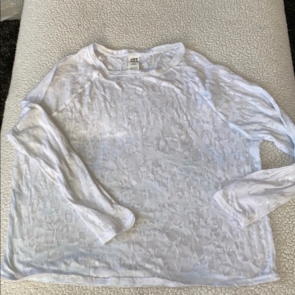 NWOT JoyLab long sleeve workout tee size small